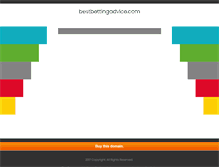 Tablet Screenshot of bestbettingadvice.com
